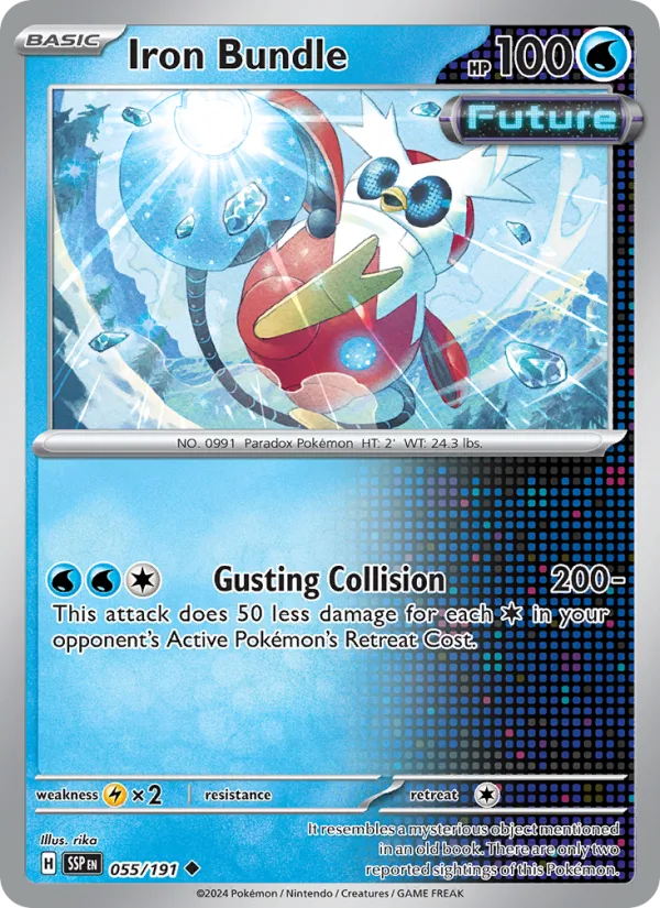 Iron Bundle · Surging Sparks 055/191