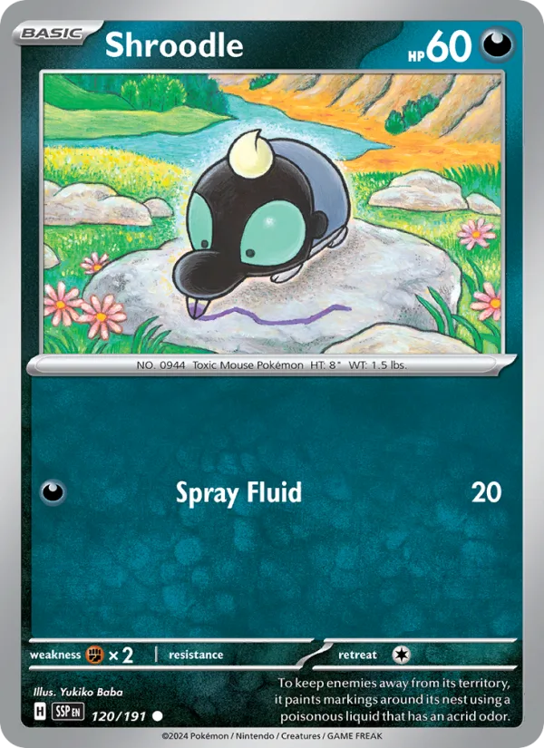 Shroodle · Surging Sparks 120/191