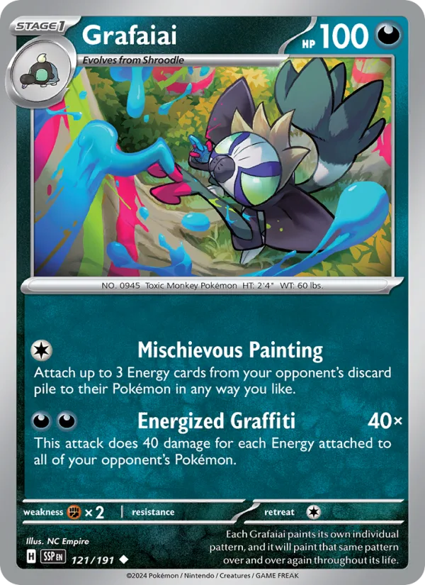 Grafaiai · Surging Sparks 121/191