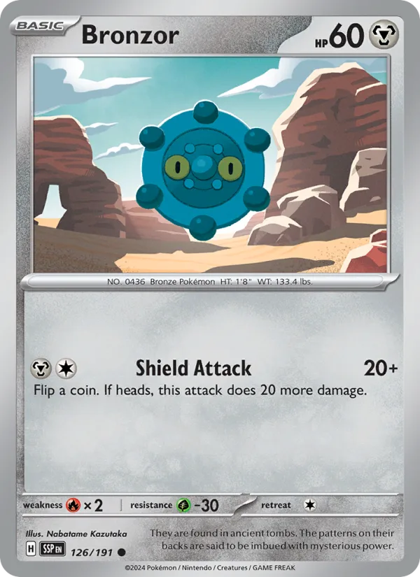 Bronzor · Surging Sparks 126/191
