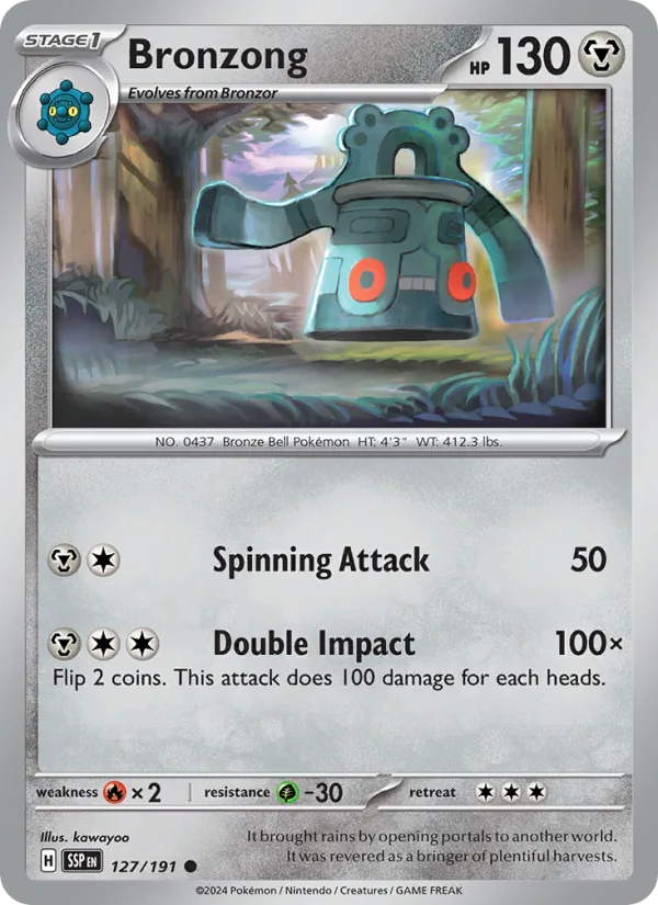 Bronzong · Surging Sparks 127/191