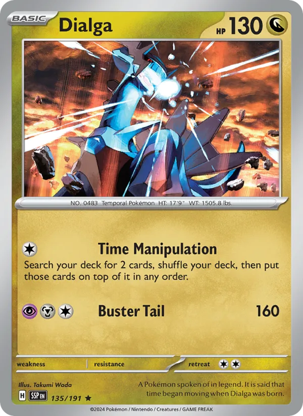 Dialga · Surging Sparks 135/191
