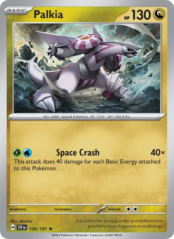 Palkia · Surging Sparks 136/191