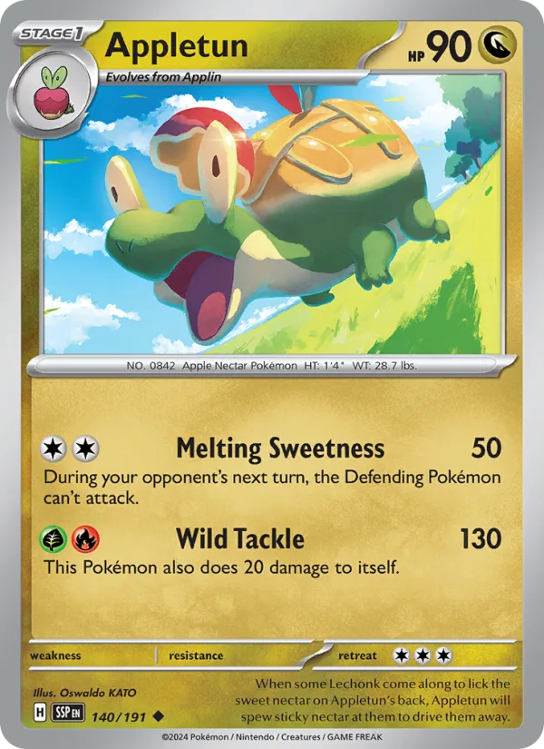 Appletun · Surging Sparks 140/191