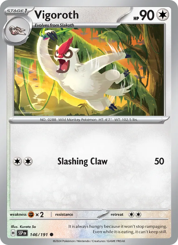 Vigoroth · Surging Sparks 146/191