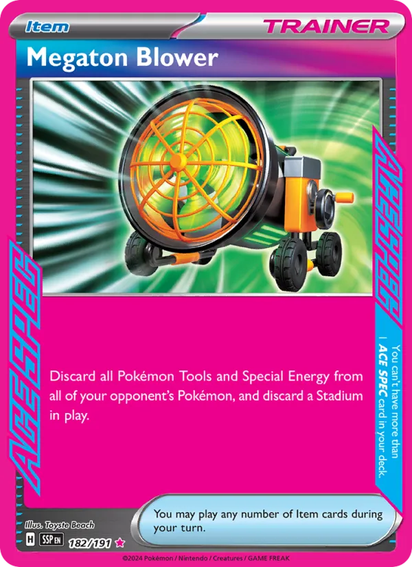 Megaton Blower · Surging Sparks 182/191
