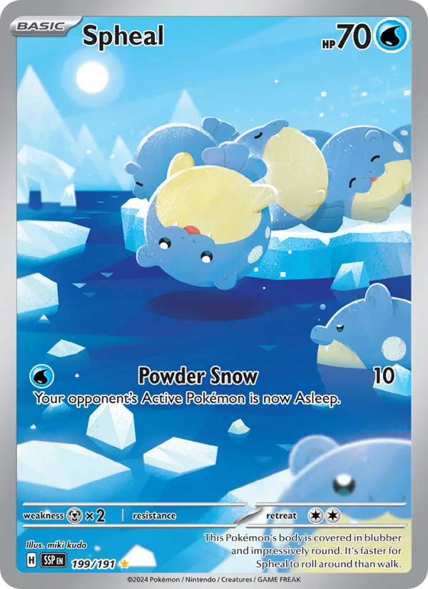Spheal · Surging Sparks 199/191