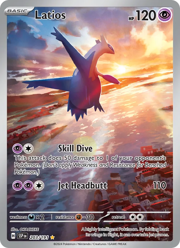 Latios · Surging Sparks 203/191