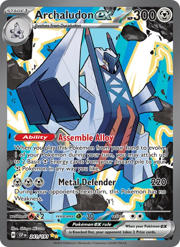Archaludon ex · Surging Sparks 241/191