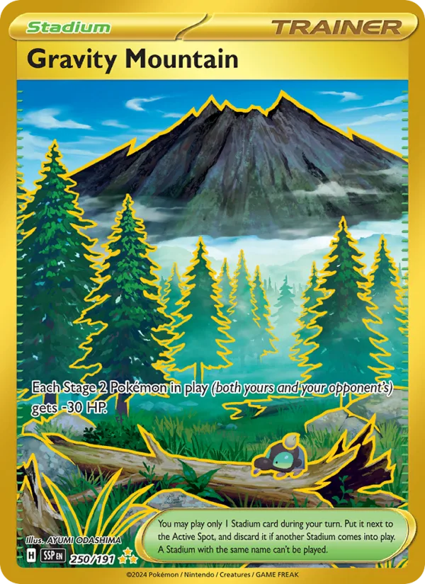Gravity Mountain · Surging Sparks 250/191