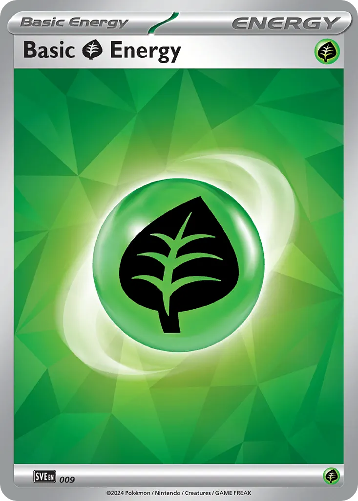 Grass Energy · Scarlet & Violet Energy 009/24