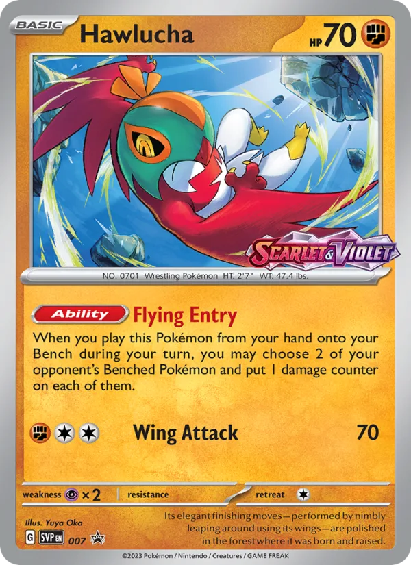 Hawlucha · SVP Black Star Promos 007/225