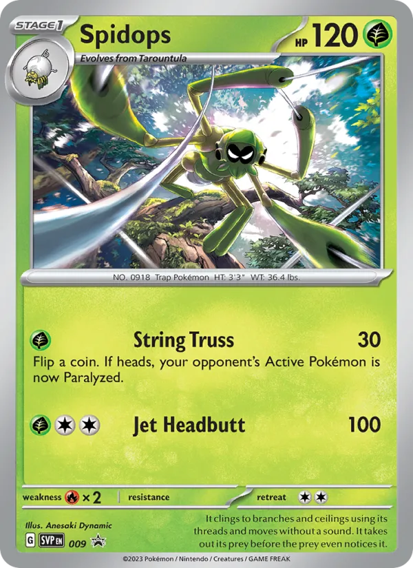 Spidops · SVP Black Star Promos 009/225