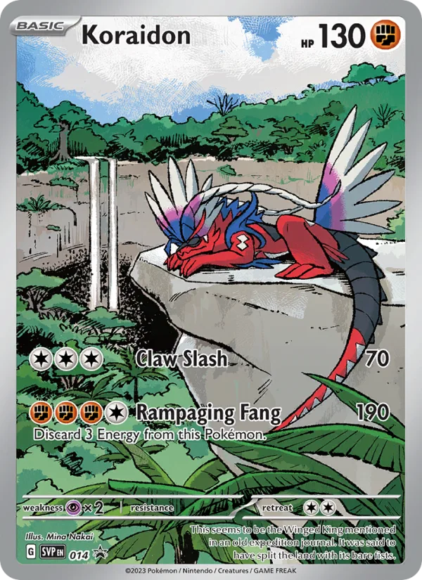 Koraidon · SVP Black Star Promos 014/225