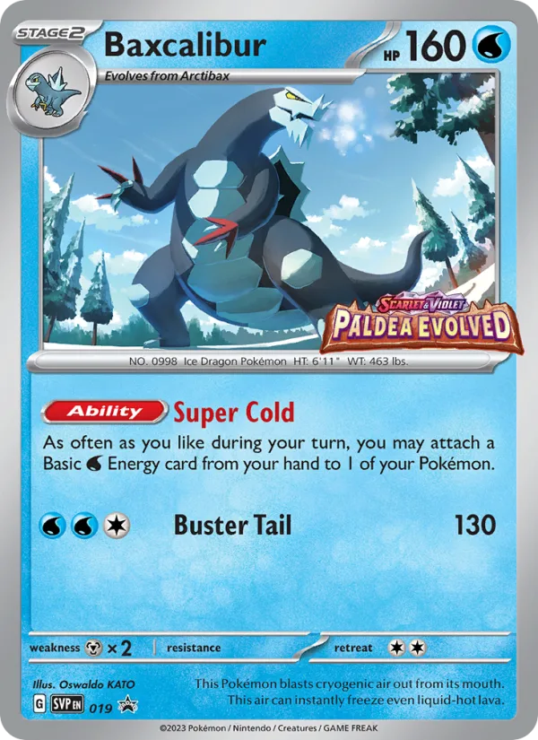 Baxcalibur · SVP Black Star Promos 019/225