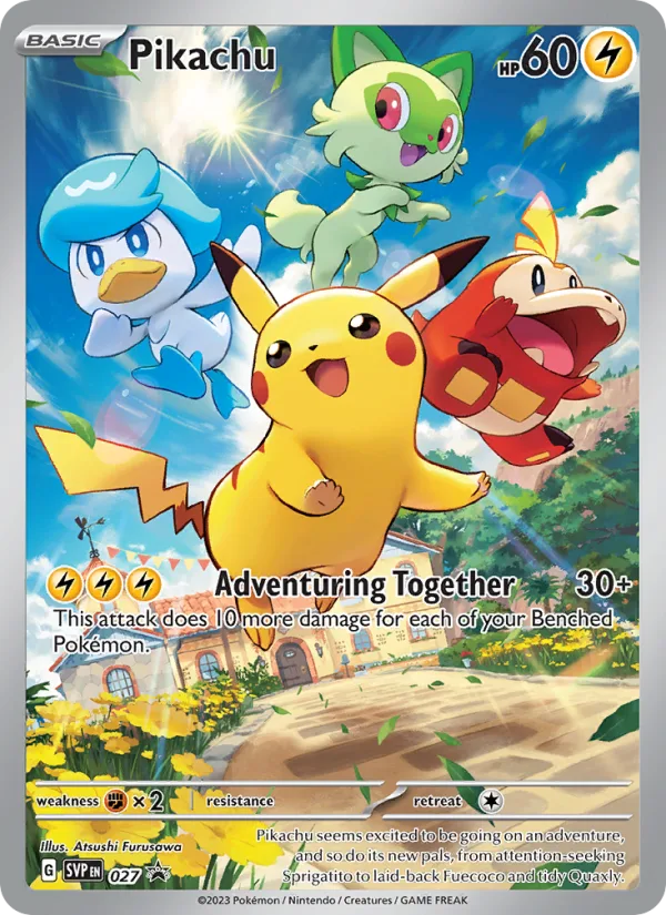 Pikachu · SVP Black Star Promos 027/225