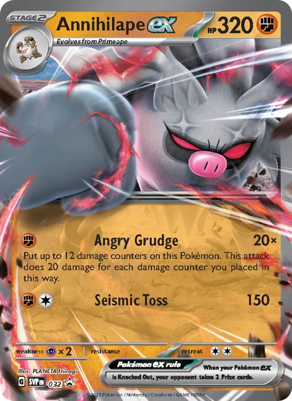 Annihilape ex · SVP Black Star Promos 032/225
