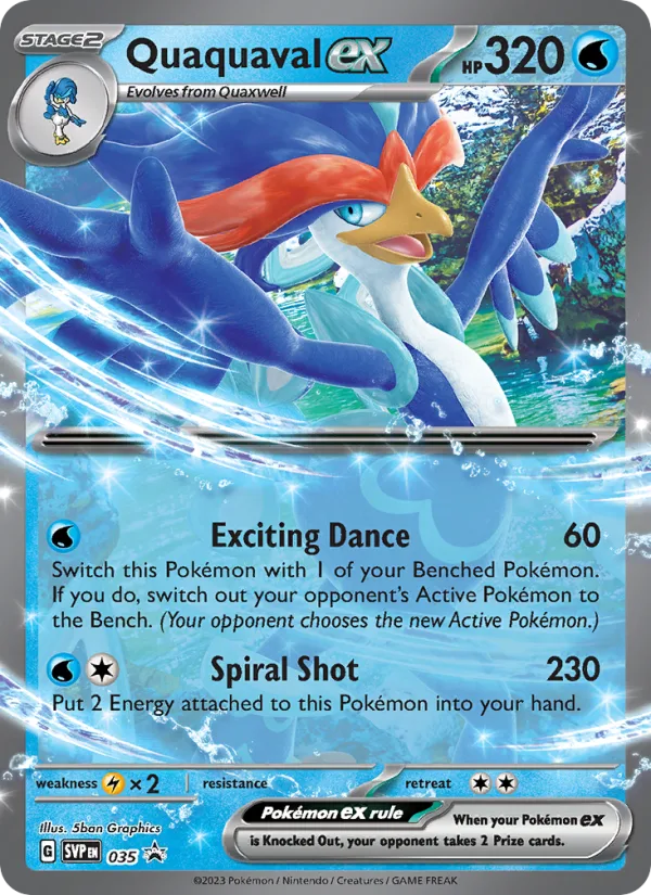 Quaquaval ex · SVP Black Star Promos 035/225