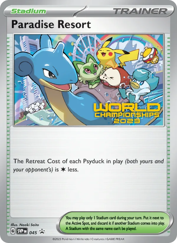Paradise Resort · SVP Black Star Promos 045/225