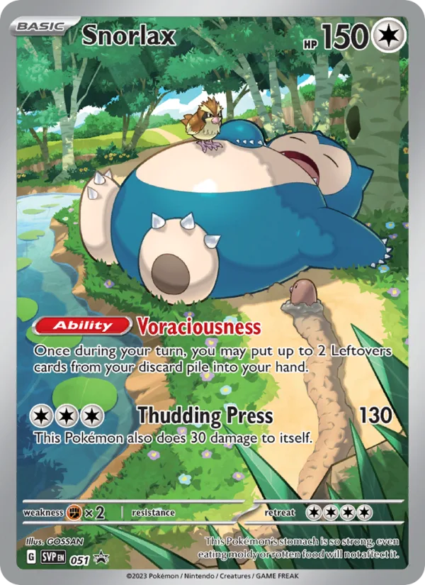 Snorlax · SVP Black Star Promos 051/225