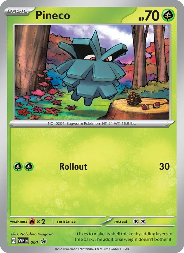 Pineco · SVP Black Star Promos 061/225