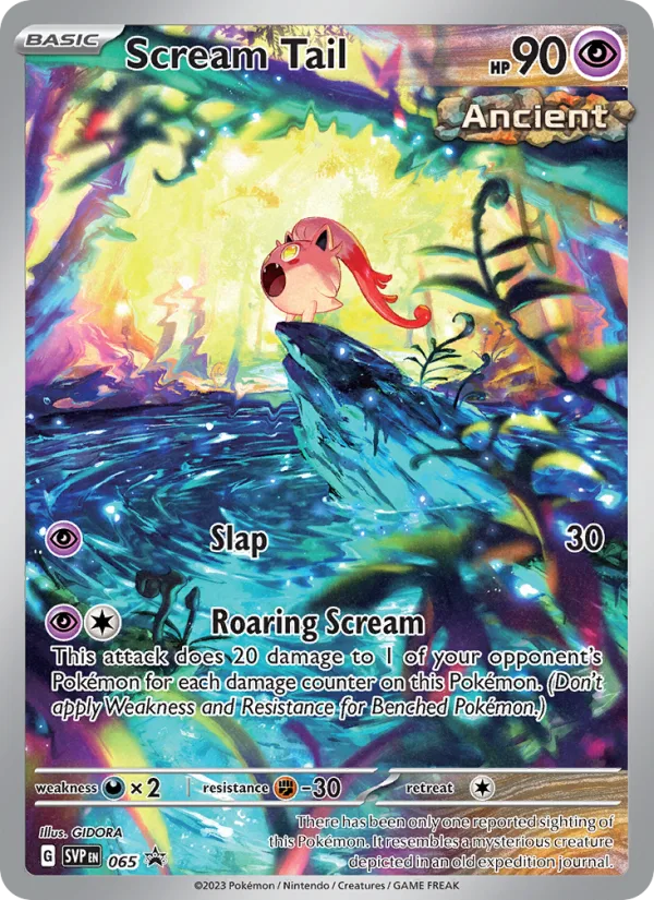 Scream Tail · SVP Black Star Promos 065/225