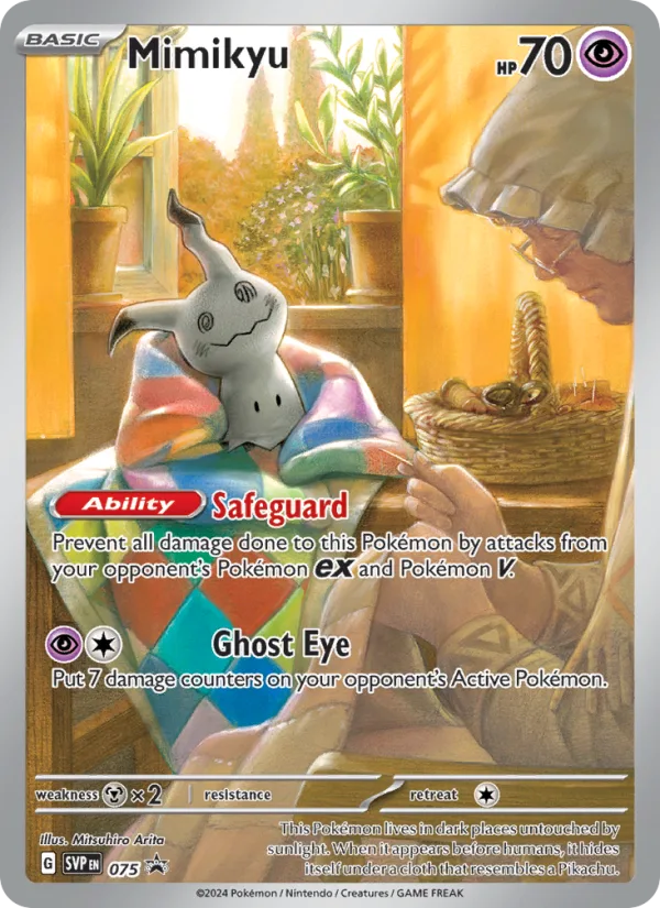 Mimikyu · SVP Black Star Promos 075/225