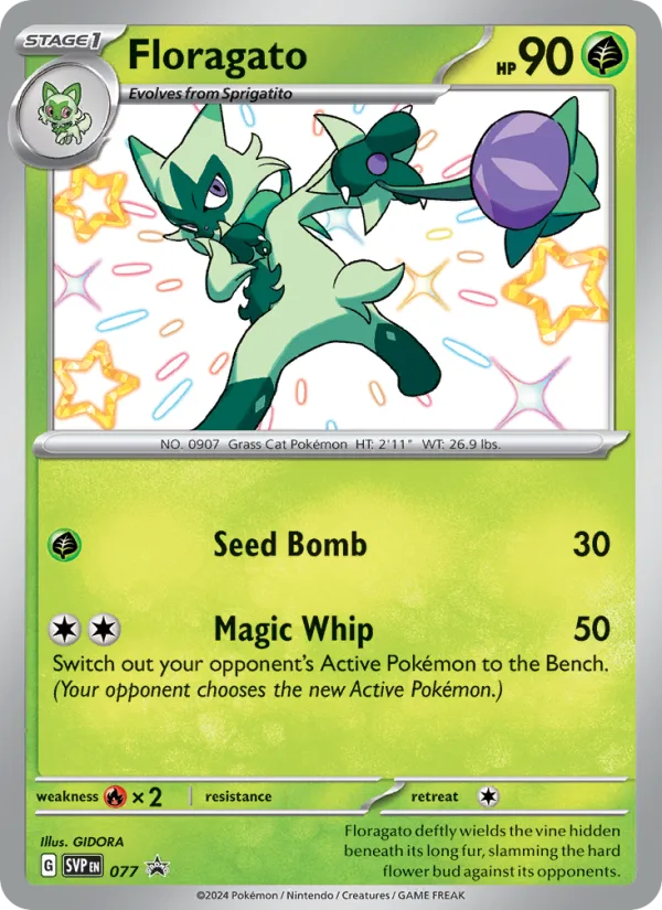 Floragato · SVP Black Star Promos 077/225