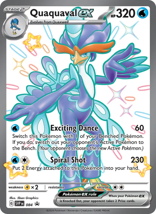 Quaquaval ex · SVP Black Star Promos 084/225