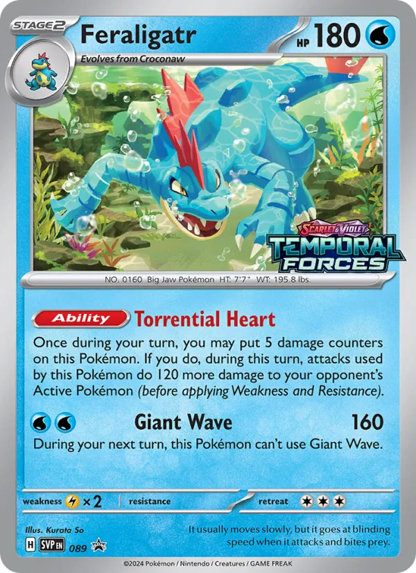 Feraligatr · SVP Black Star Promos 089/225