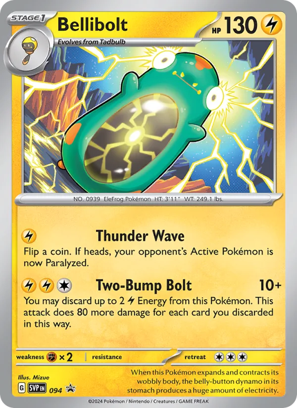 Bellibolt · SVP Black Star Promos 094/225