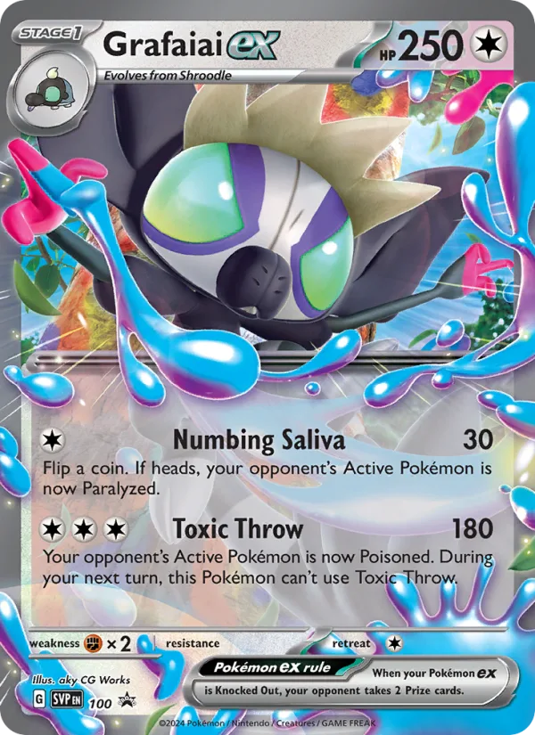 Grafaiai ex · SVP Black Star Promos 100/225