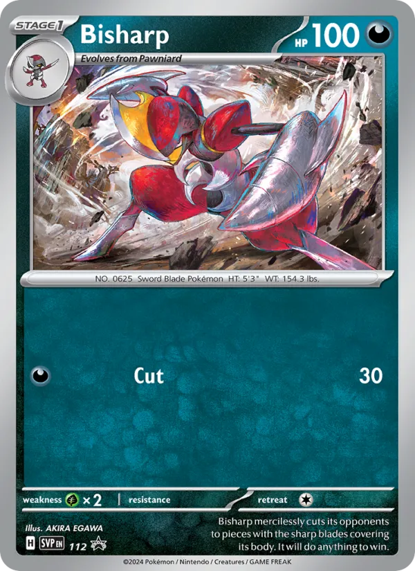 Bisharp · SVP Black Star Promos 112/225