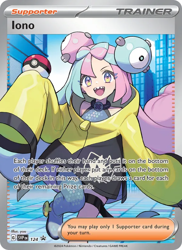 Iono · SVP Black Star Promos 124/225