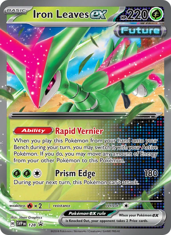 Iron Leaves ex · SVP Black Star Promos 128/225