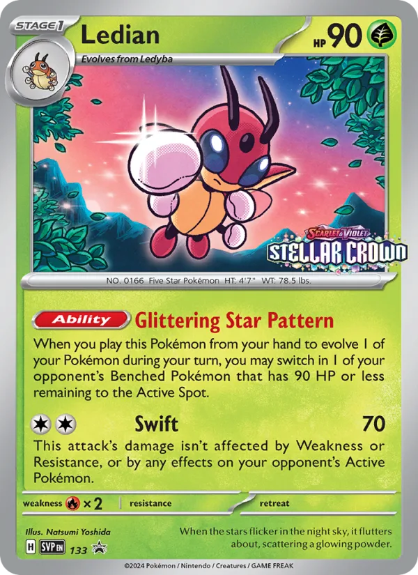 Ledian · SVP Black Star Promos 133/225