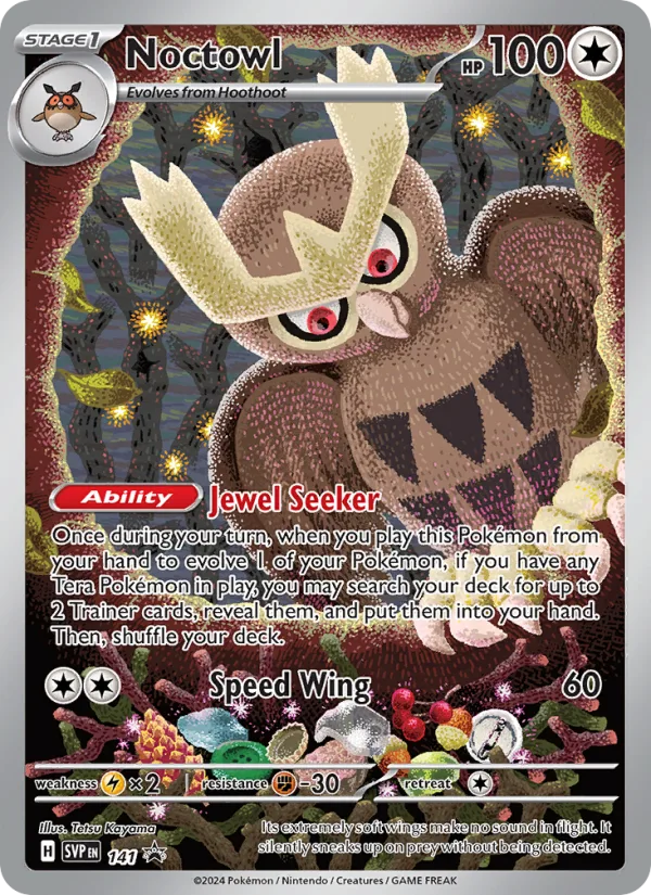 Noctowl · SVP Black Star Promos 141/225