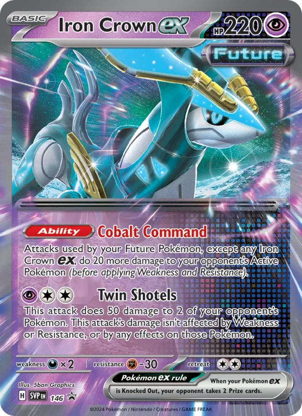 Iron Crown ex · SVP Black Star Promos 146/225