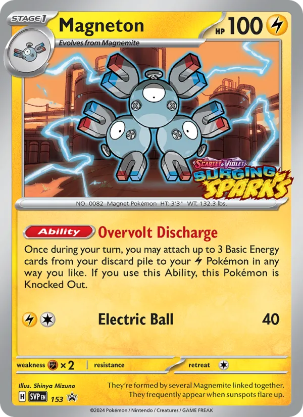 Magneton · SVP Black Star Promos 153/225