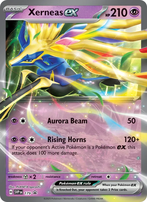 Xerneas ex · SVP Black Star Promos 179/225