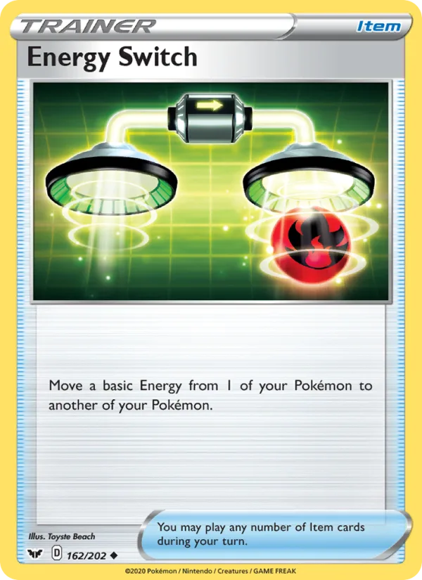 Energy Switch · Sword & Shield 162/202