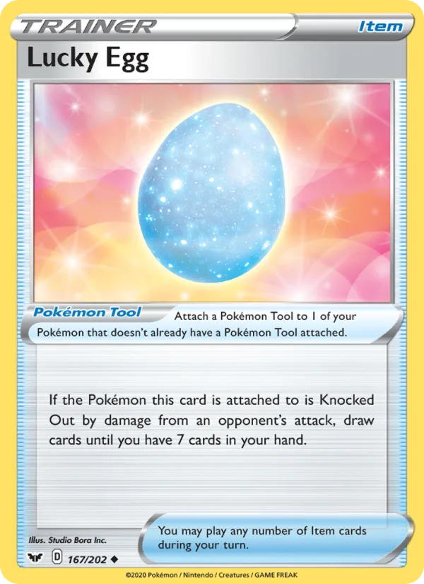 Lucky Egg · Sword & Shield 167/202