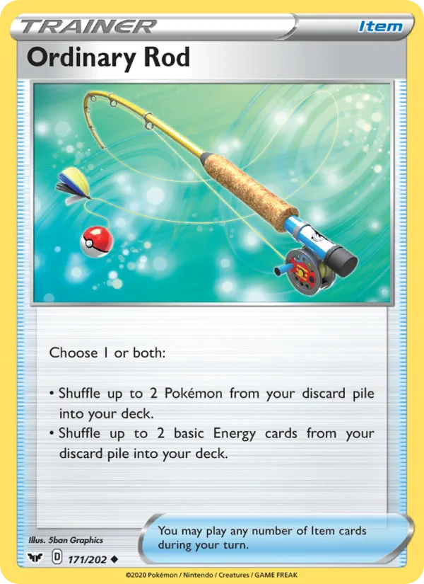 Ordinary Rod · Sword & Shield 171/202