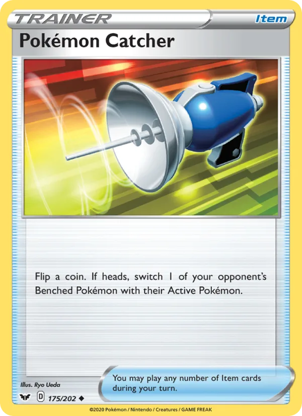 Pokémon Catcher · Sword & Shield 175/202