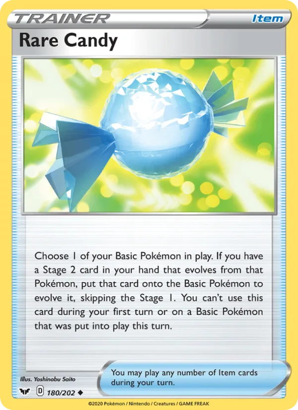 Rare Candy · Sword & Shield 180/202