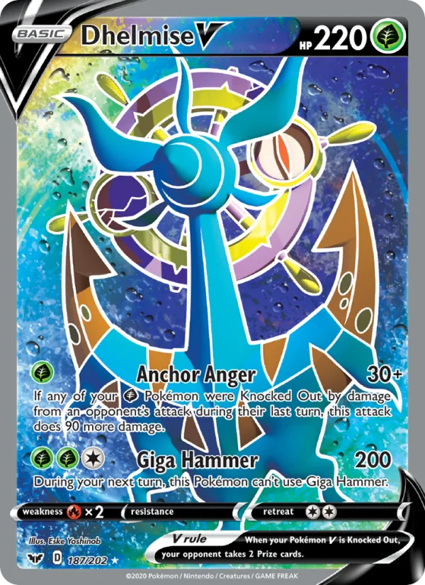 Dhelmise V · Sword & Shield 187/202