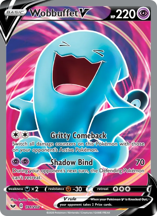 Wobbuffet V · Sword & Shield 191/202