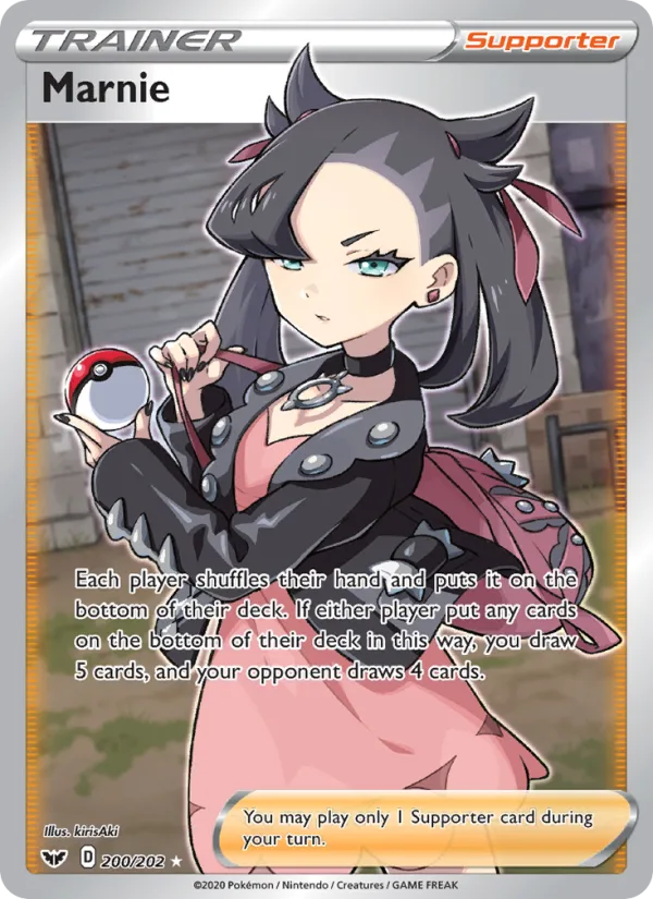Marnie · Sword & Shield 200/202