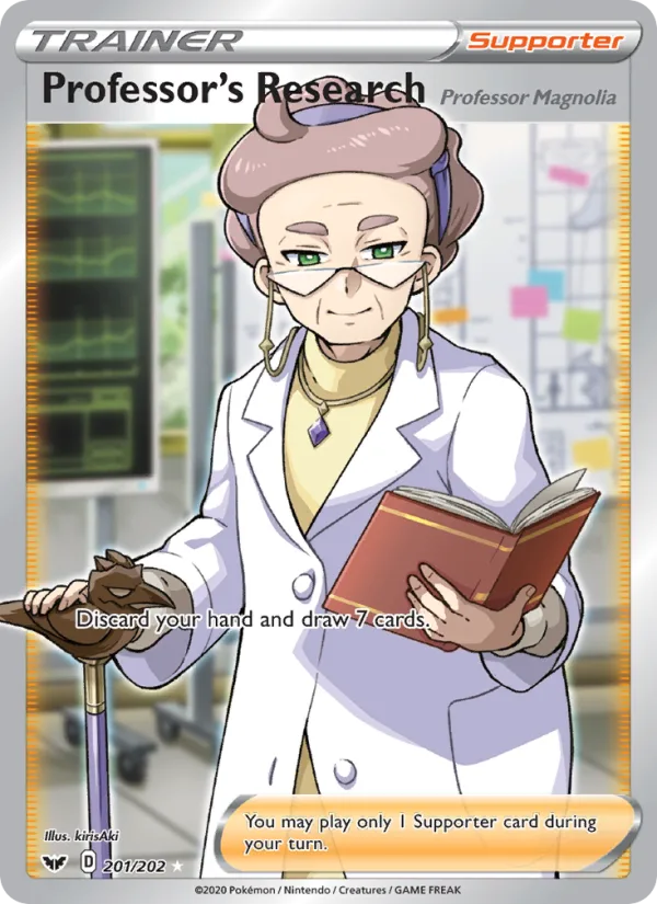 Professor's Research (Professor Magnolia) · Sword & Shield 201/202
