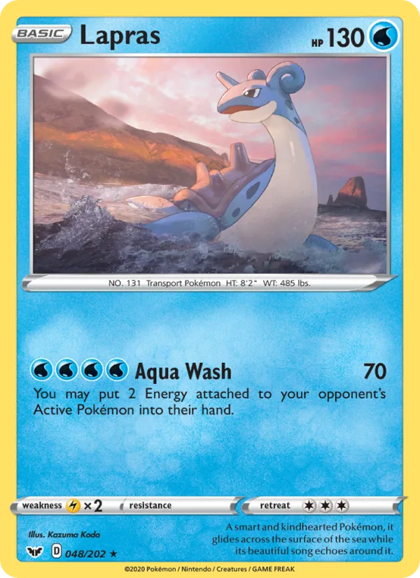 Lapras · Sword & Shield 48/202